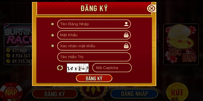 Mỗi anh em chỉ có thể đăng ký duy nhất một tài khoản trên hệ thống